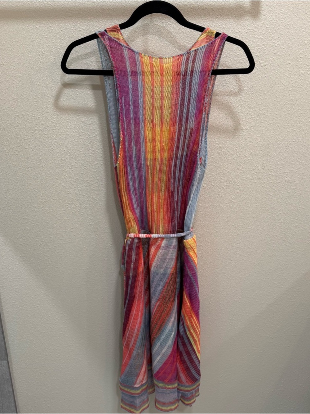 Anthropologie Reverie Rainbow Sweater Dress By Cecilia Prado Size M NWT Colorful - Picture 10 of 13